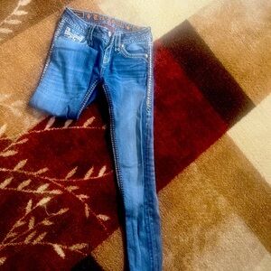 Rock Revival Blue Skinny Jeans